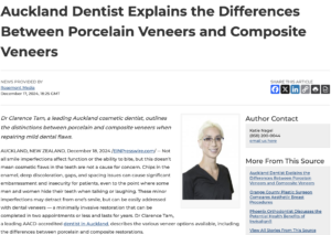  Auckland Cosmetic Dentist Repairs Minor Dental Imperfections with Veneers